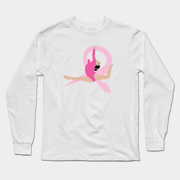 Breast Cancer Awareness: Morgan Hurd Long Sleeve T-Shirt by Flipflytumble